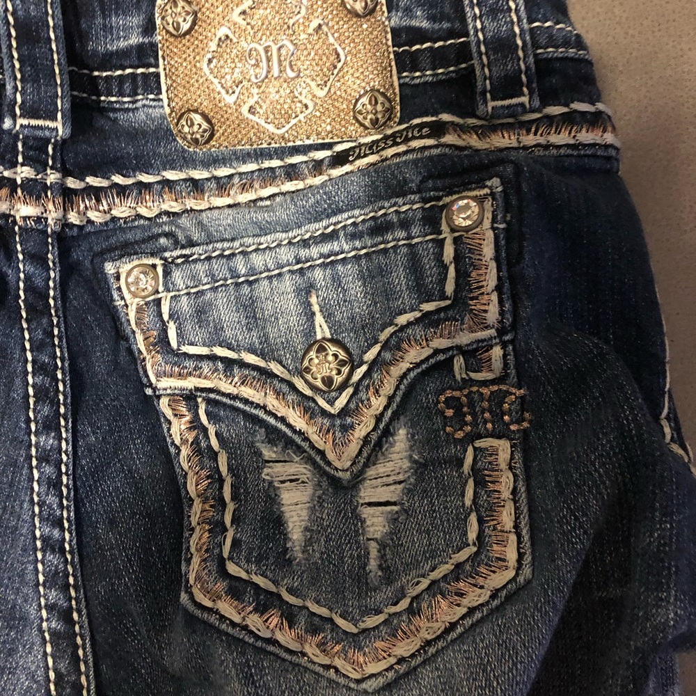 Miss me ankle skinny jeans barely worn.